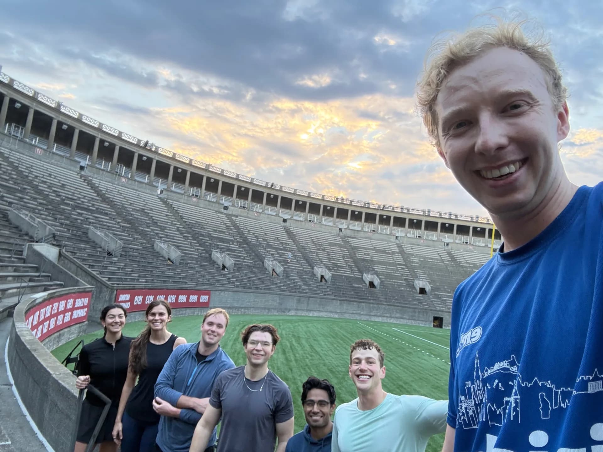 Harvard Stadium Steps
